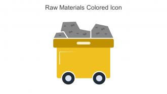 Raw Materials Colored Icon In Powerpoint Pptx Png And Editable Eps Format