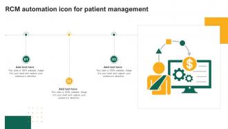 RCM Automation Icon For Patient Management