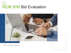 Rcm s w bid evaluation powerpoint presentation slides