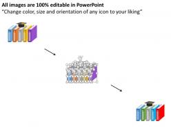 44311790 style variety 2 books 5 piece powerpoint presentation diagram infographic slide