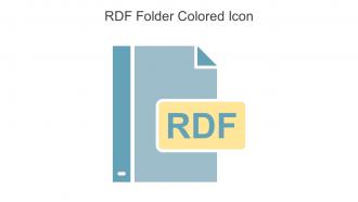 RDF Folder Colored Icon In Powerpoint Pptx Png And Editable Eps Format