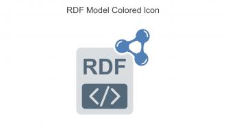 RDF Model Colored Icon In Powerpoint Pptx Png And Editable Eps Format