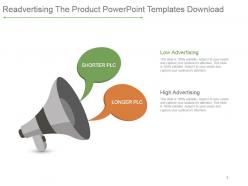 Re advertising the product powerpoint templates download