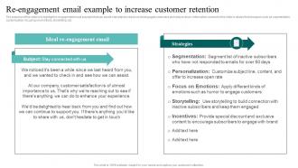 Re Engagement Email Example To Increase Complete Introduction To Database MKT SS V