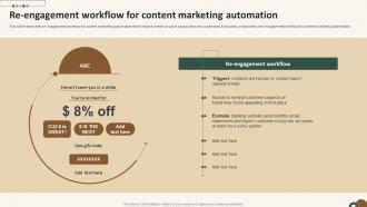 Re Engagement Workflow For Content Marketing Automation
