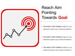 Reach Aim Pointing Towards Goal