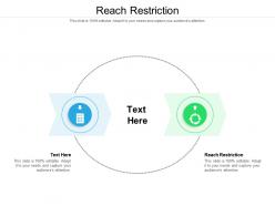 Reach restriction ppt powerpoint presentation styles samples cpb