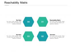 Reachability matrix ppt powerpoint presentation model guidelines cpb