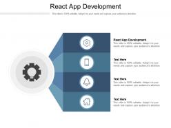 React app development ppt powerpoint presentation model microsoft cpb
