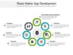 React native app development ppt powerpoint presentation inspiration gallery cpb