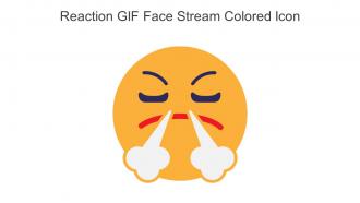 Reaction GIF Face Stream Colored Icon In Powerpoint Pptx Png And Editable Eps Format