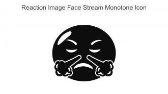 Reaction Image Face Stream Monotone Icon In Powerpoint Pptx Png And Editable Eps Format