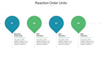 Reaction Order Units Ppt Powerpoint Presentation Layouts Styles Cpb