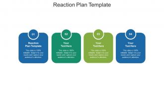 Reaction plan template ppt powerpoint presentation show ideas cpb