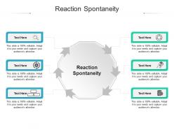 Reaction spontaneity ppt powerpoint presentation layouts pictures cpb