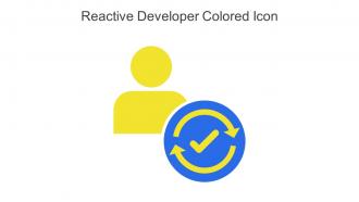Reactive Developer Colored Icon In Powerpoint Pptx Png And Editable Eps Format