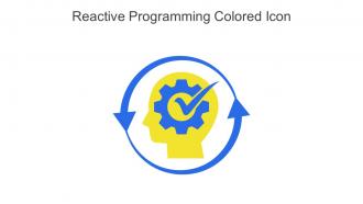 Reactive Programming Colored Icon In Powerpoint Pptx Png And Editable Eps Format