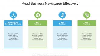 Read Business Newspaper Effectively In Powerpoint And Google Slides Cpb