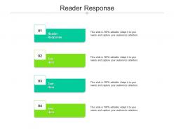 Reader response ppt powerpoint presentation slides outline cpb