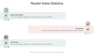 Reader Sales Statistics In Powerpoint And Google Slides Cpb