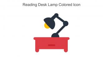 Reading Desk Lamp Colored Icon In Powerpoint Pptx Png And Editable Eps Format