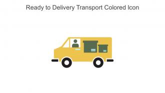 Ready To Delivery Transport Colored Icon In Powerpoint Pptx Png And Editable Eps Format
