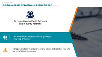 Ready To Eat Detailed Industry Checklist For Go To Market Strategy In Ready To Eat