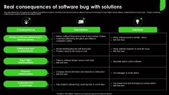 Real Consequences Of Software Bug With Solutions