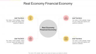 Real Economy Financial Economy In Powerpoint And Google Slides Cpb