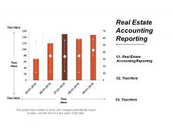 Real estate accounting reporting ppt powerpoint presentation file clipart images cpb