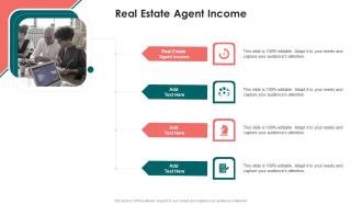 Real Estate Agent Income In Powerpoint And Google Slides Cpb
