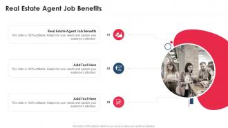 Real Estate Agent Job Benefits In Powerpoint And Google Slides Cpb
