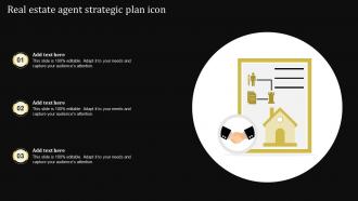Real Estate Agent Strategic Plan Icon