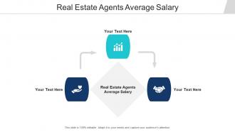 Real Estate Agents Average Salary Ppt Powerpoint Presentation Model File Formats Cpb