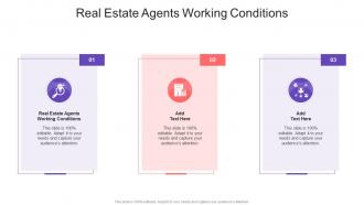 Real Estate Agents Working Conditions In Powerpoint And Google Slides Cpb
