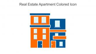 Real Estate Apartment Colored Icon In Powerpoint Pptx Png And Editable Eps Format