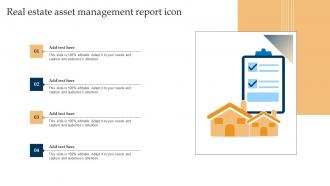 Real Estate Asset Management Report Icon