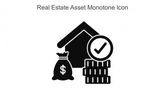 Real Estate Asset Monotone Icon In Powerpoint Pptx Png And Editable Eps Format