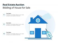 Real Estate Auction Bidding Of House For Sale