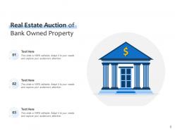 Real Estate Auction Residential Dollar Symbol Buildings Contract