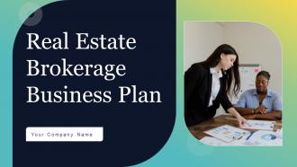 Real Estate Brokerage Business Plan Powerpoint Presentation Slides