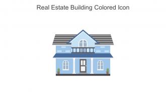 Real Estate Building Colored Icon In Powerpoint Pptx Png And Editable Eps Format