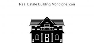 Real Estate Building Monotone Icon In Powerpoint Pptx Png And Editable Eps Format
