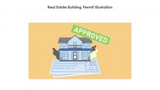 Real Estate Building Permit Illustration