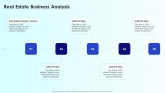 Real Estate Business Analysis In Powerpoint And Google Slides Cpb
