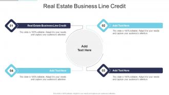 Real Estate Business Line Credit In Powerpoint And Google Slides Cpb