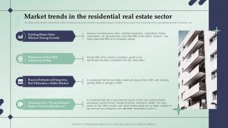 Real Estate Business Plan Market Trends In The Residential Real Estate Sector BP SS