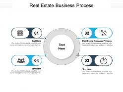 Real estate business process ppt powerpoint presentation portfolio template cpb