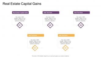 Real Estate Capital Gains In Powerpoint And Google Slides Cpb