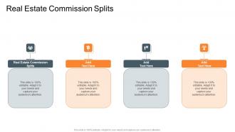 Real Estate Commission Splits In Powerpoint And Google Slides Cpb